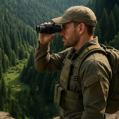 Compact High-Power Binoculars for Clear Vision