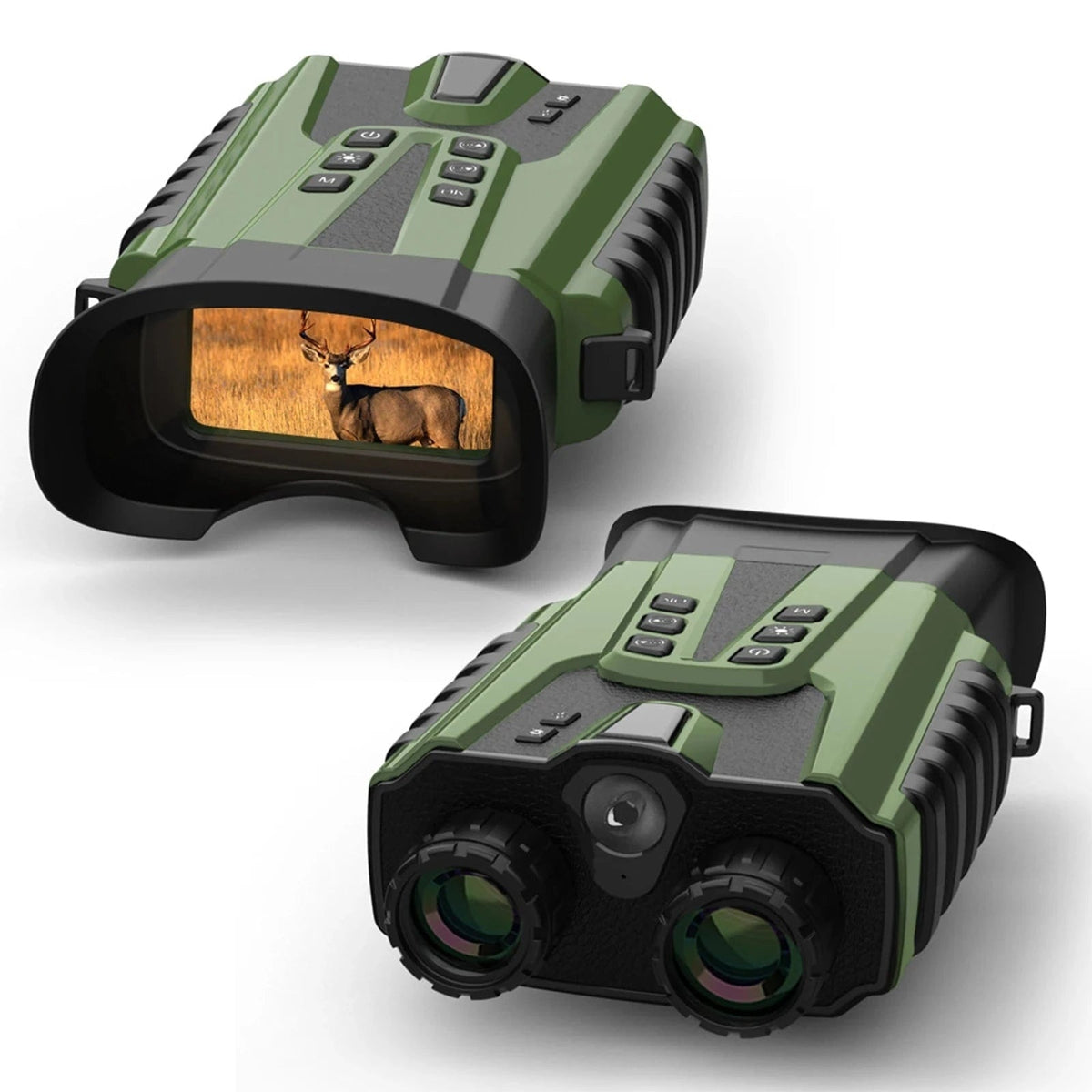 High-Definition Military Binoculars with Night Vision - 500m Range