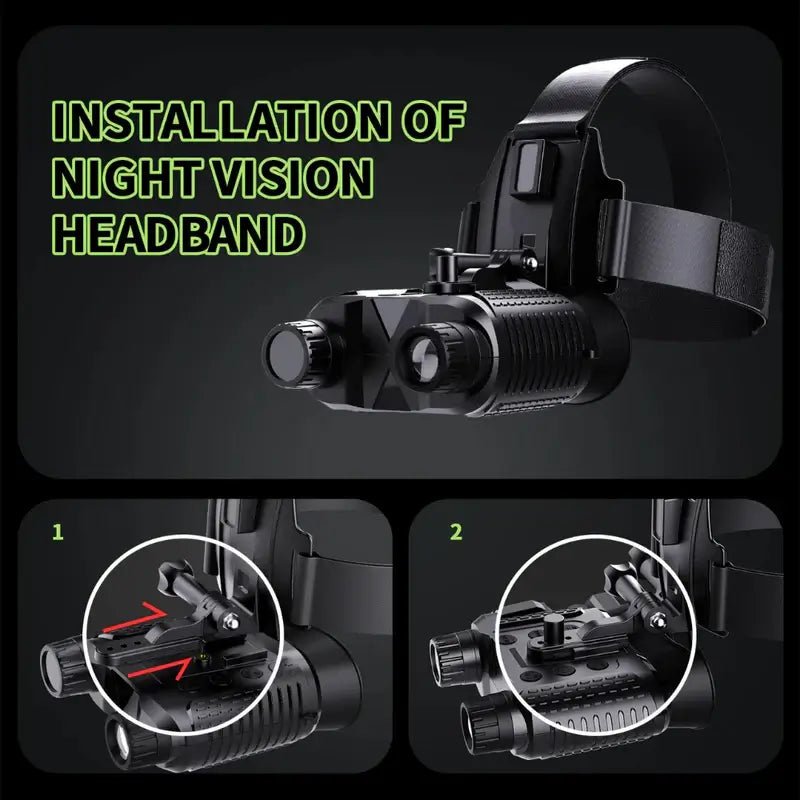 3D Night Vision Binoculars with High Precision Optics