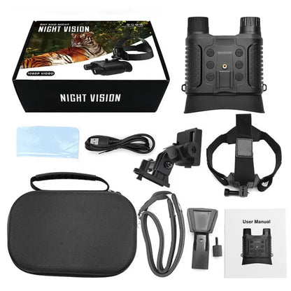 3D Night Vision Binoculars with High Precision Optics