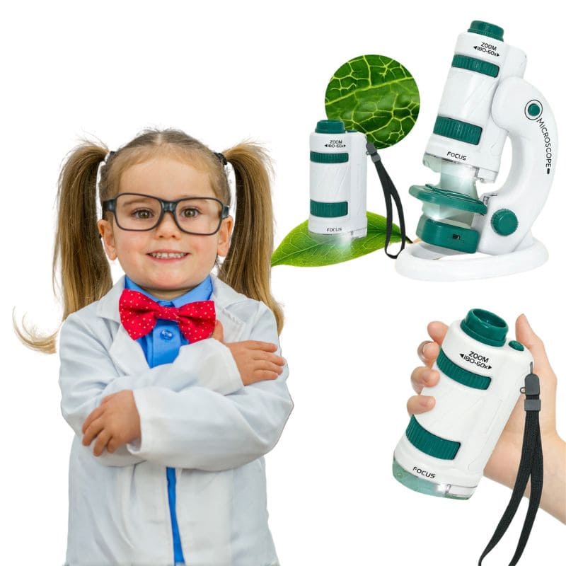 Children's Pocket Microscope for Early Exploration Activities