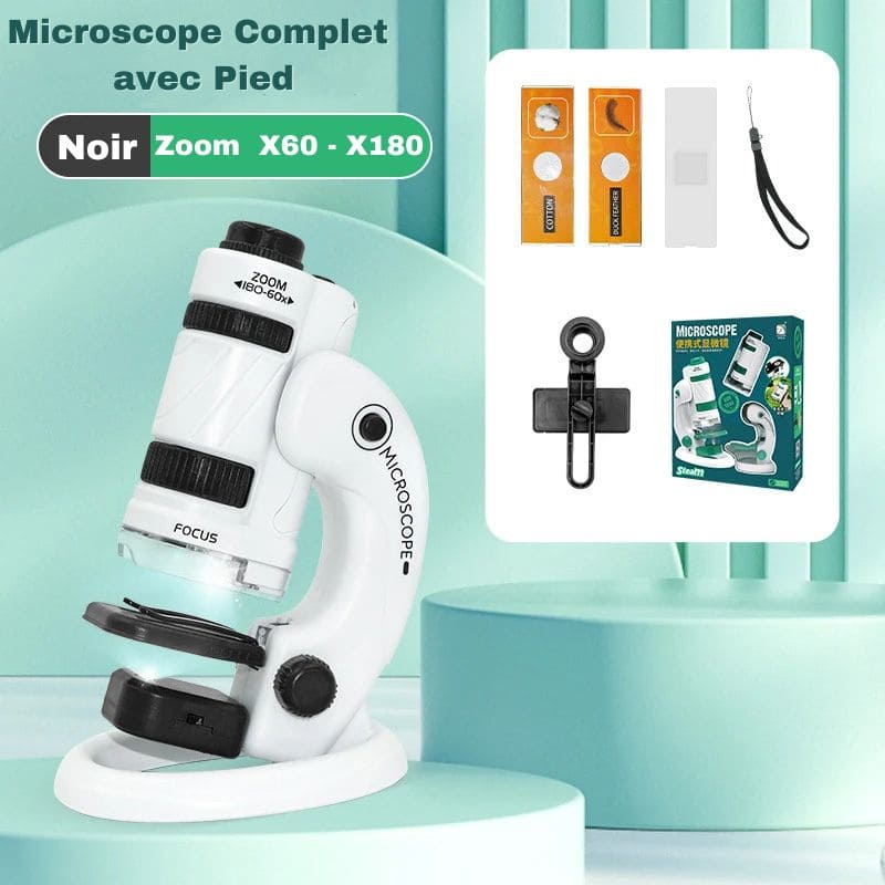 Children's Pocket Microscope for Early Exploration Activities