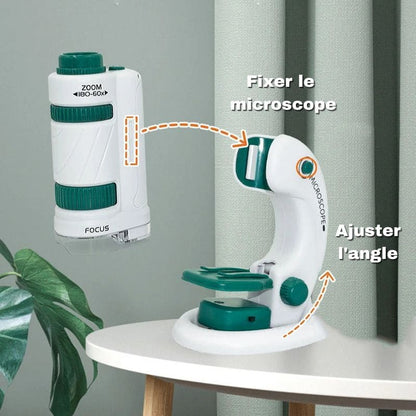 Children's Pocket Microscope for Early Exploration Activities