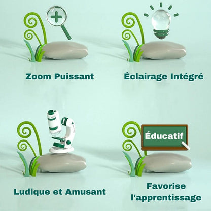 Children's Pocket Microscope for Early Exploration Activities