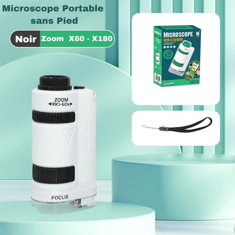 Children's Pocket Microscope for Early Exploration Activities