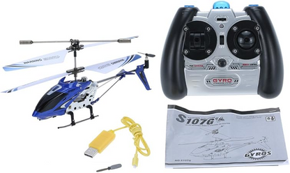 Mini Helicopter with Gyroscopic System – Remote Control Operated
