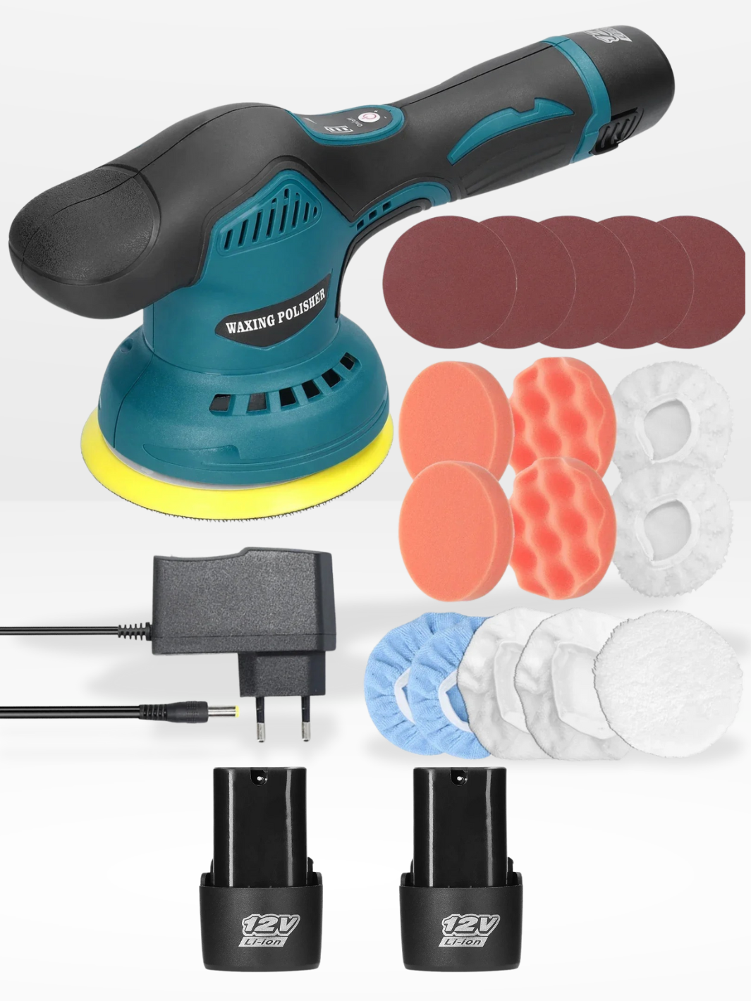 Compact Cordless Mini Orbital Polisher – Powerful and Portable