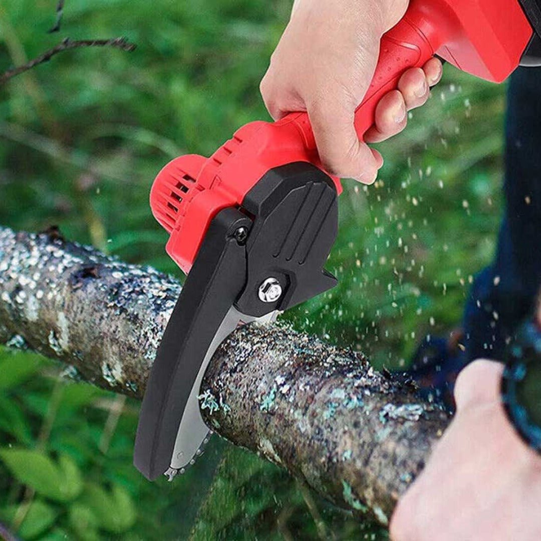 Compact Cordless Electric Saw – Rechargeable and Lightweight Design