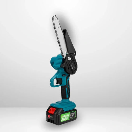 Compact Battery-Powered Mini Chainsaw – Highly Maneuverable Tool
