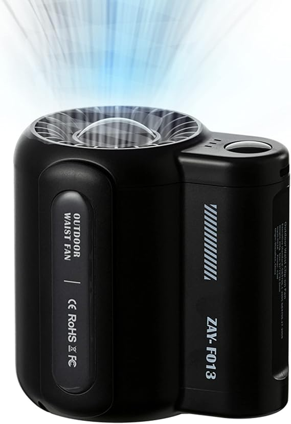 Compact Clip-On Fan – Foldable and Lightweight Design