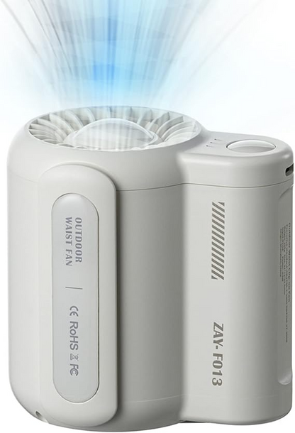 Compact Clip-On Fan – Foldable and Lightweight Design
