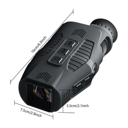 Night Vision Monocular with 5x Digital Zoom and 850 nm IR