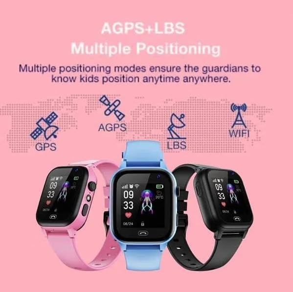 Children's Smartwatch with GPS Location and Calling Features