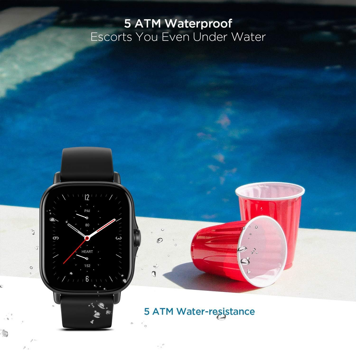 Health Monitoring Wristwatch with Bluetooth Calling Function