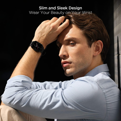 Health Monitoring Wristwatch with Bluetooth Calling Function