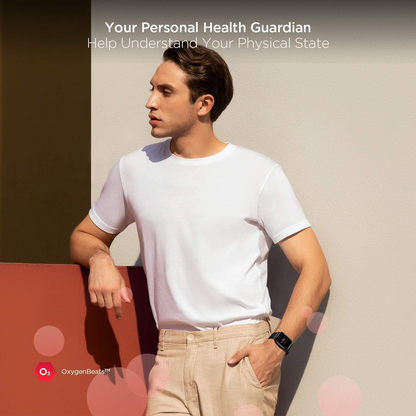 Health Monitoring Wristwatch with Bluetooth Calling Function