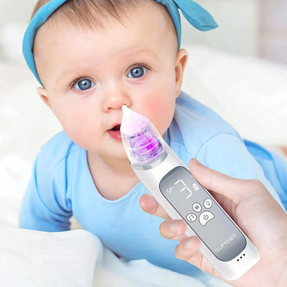 Electric Nasal Aspirator for Infants with Three Suction Settings