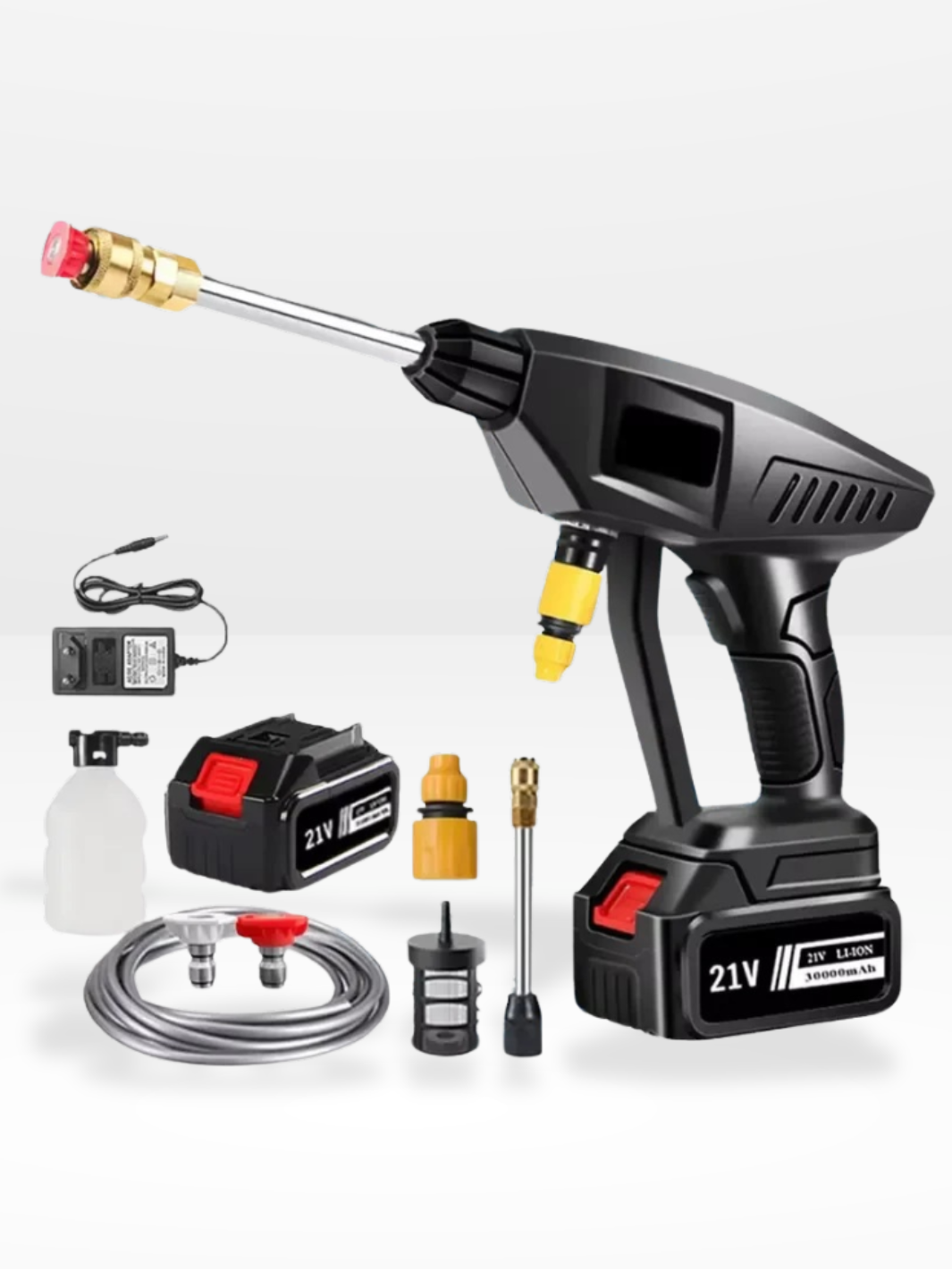 Wireless Portable High-Pressure Cleaner 60 Bars