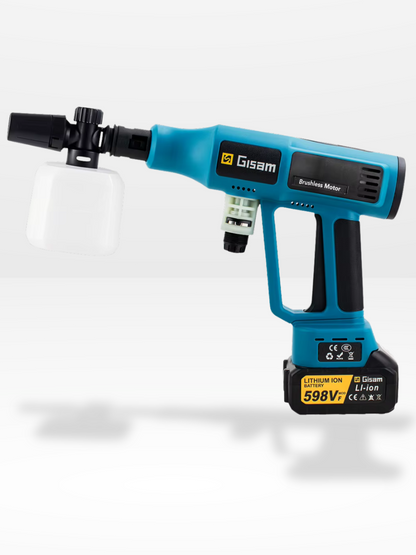 Cordless Rechargeable High-Pressure Cleaner 100 Bars