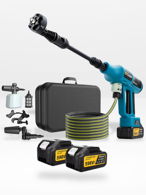 Cordless Rechargeable High-Pressure Cleaner 100 Bars