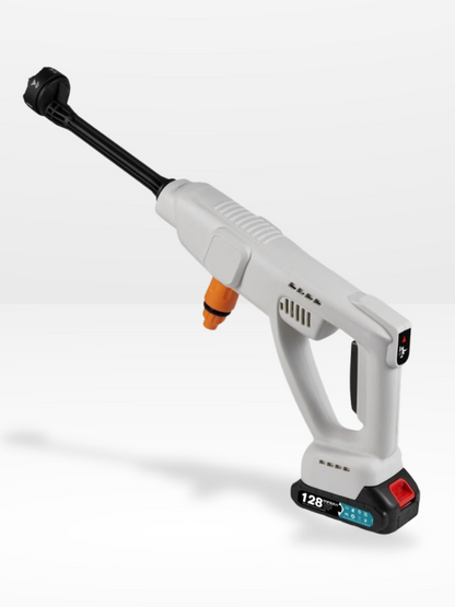Cordless High-Pressure Washer 220 Bars with Multiple Accessories