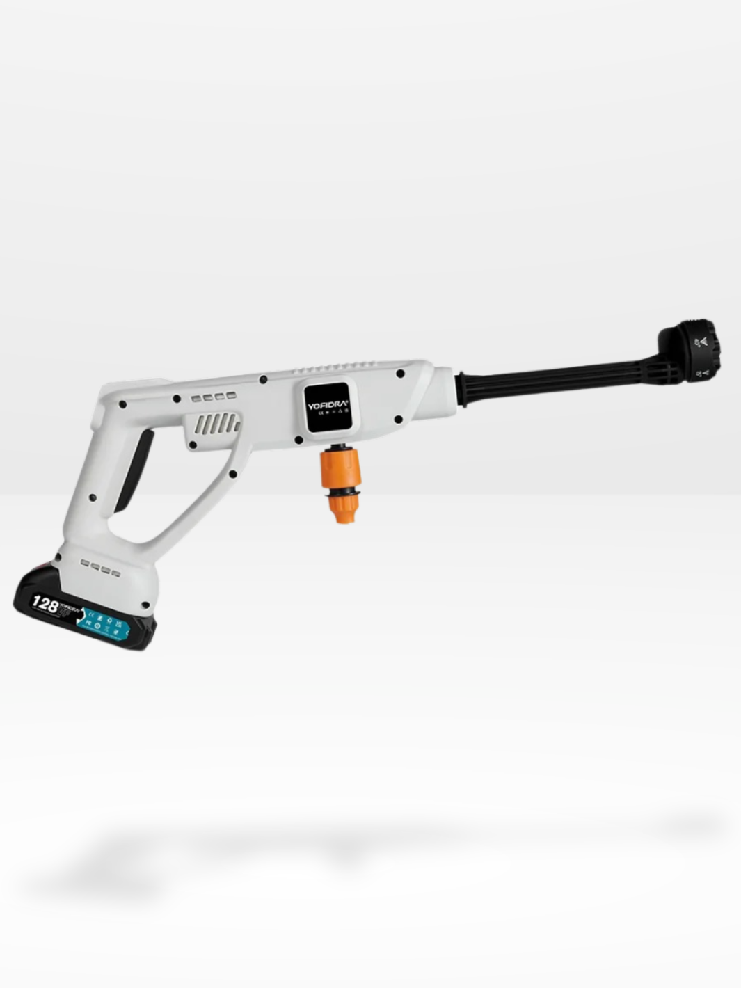 Cordless High-Pressure Washer 220 Bars with Multiple Accessories