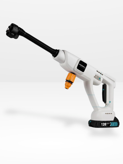 Cordless High-Pressure Washer 220 Bars with Multiple Accessories