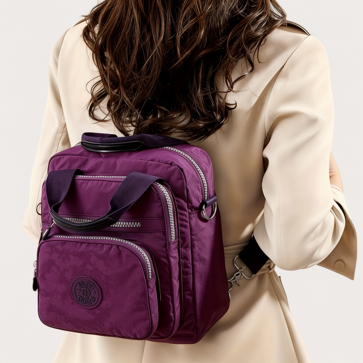 Compact Waterproof Backpack for Women – Stylish and Elegant Design
