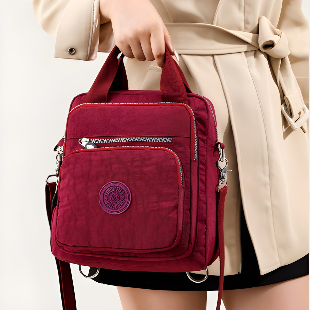 Compact Waterproof Backpack for Women – Stylish and Elegant Design
