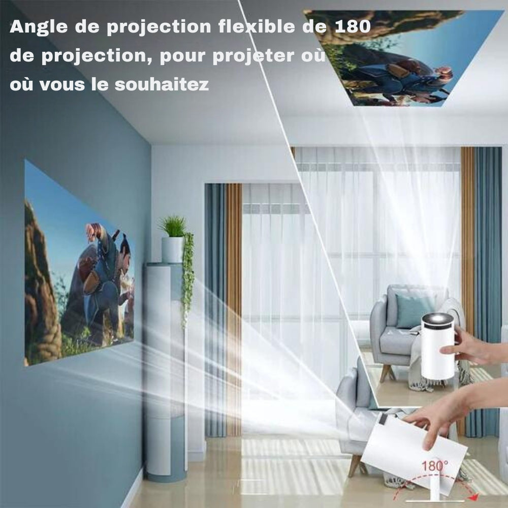 Compact 4K Image Projector – Portable Small Design