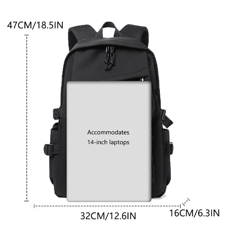 Waterproof 15.6" Backpack with Stylish Design