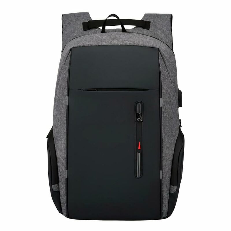 Waterproof Backpack Featuring USB Charger and Laptop Compartment