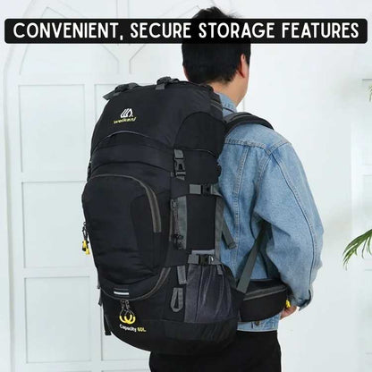 60L Waterproof Tactical Rucksack for Outdoor Activities