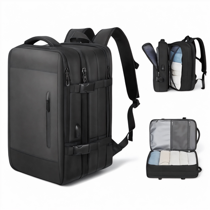 40L Waterproof Backpack for Travel – Unisex Design