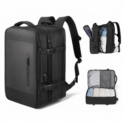 40L Waterproof Backpack for Travel – Unisex Design