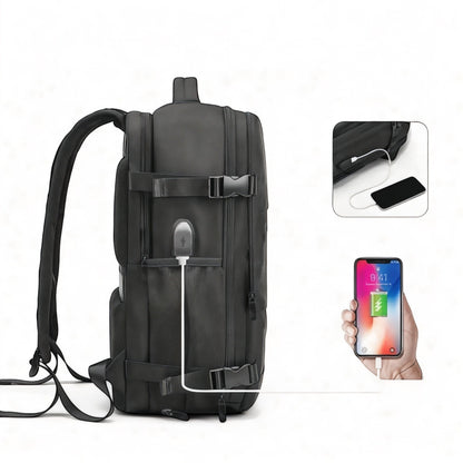 Waterproof Unisex Backpack with 25L Large Capacity