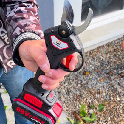 Cordless Electric Pruning Shears for Professional Use