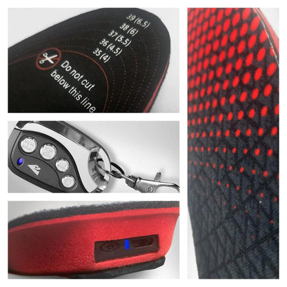 Wireless Rechargeable Heated Foot Insoles
