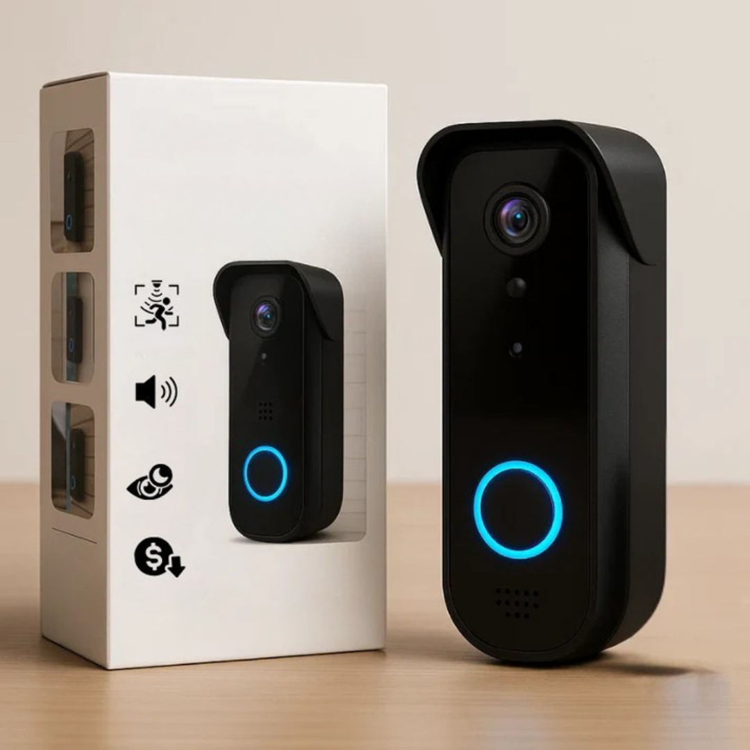 HD Wireless Video Doorbell for Home Surveillance
