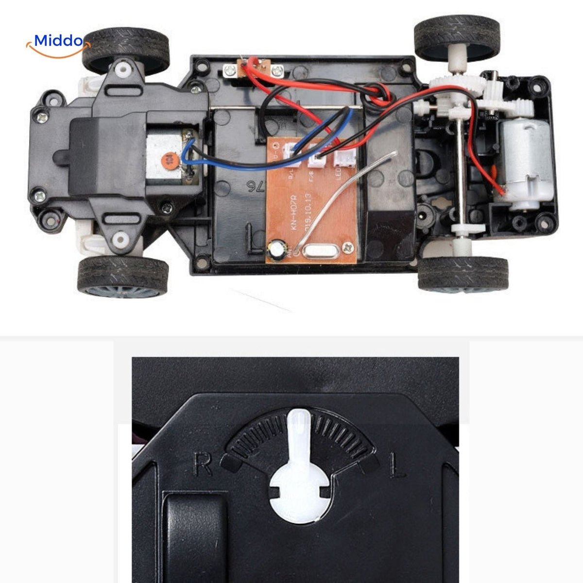 Remote Control Car with Fast 4-Wheel Drive and Quick Charging