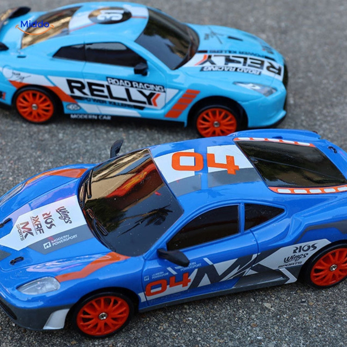 Remote Control Car with Fast 4-Wheel Drive and Quick Charging