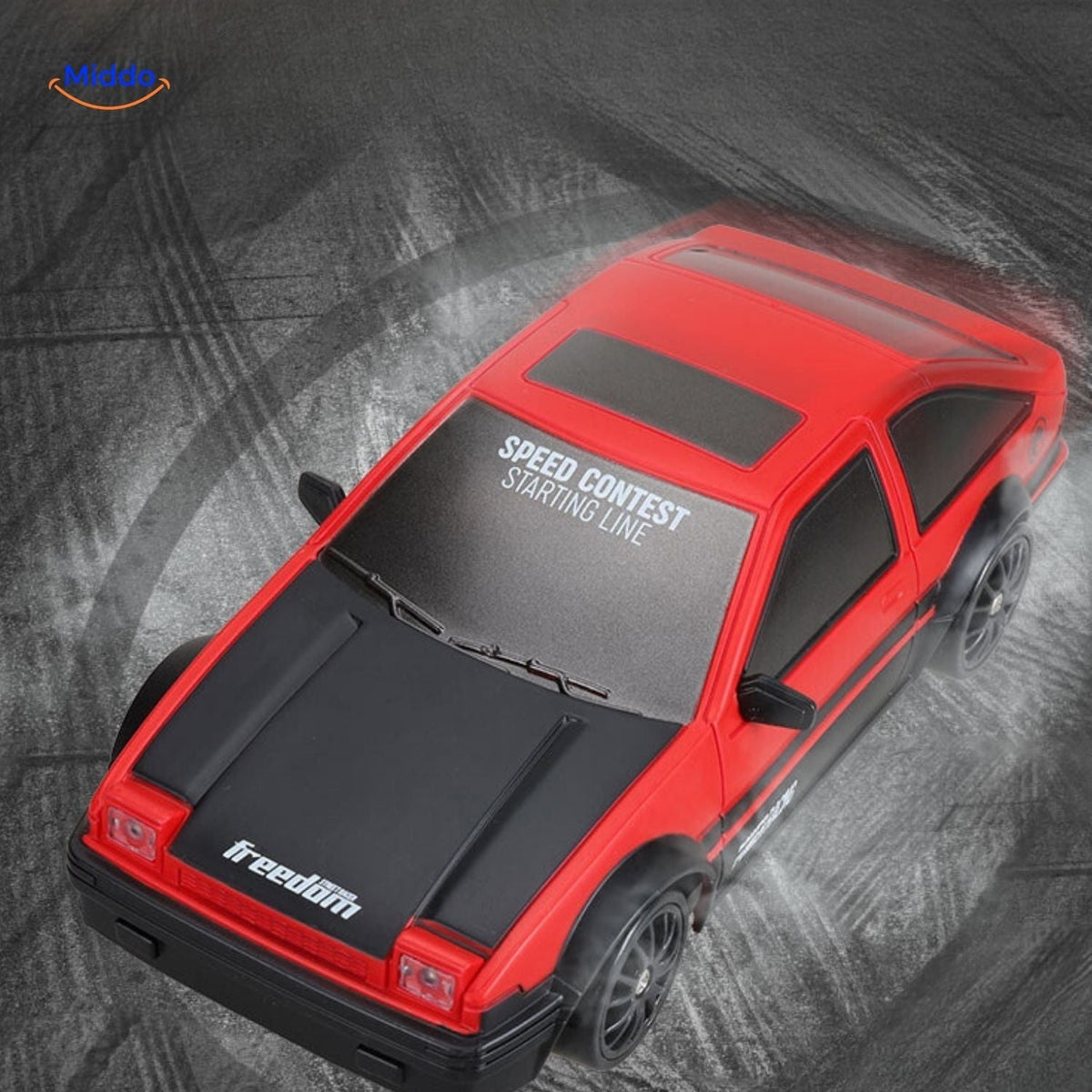 Remote Control Car with Fast 4-Wheel Drive and Quick Charging