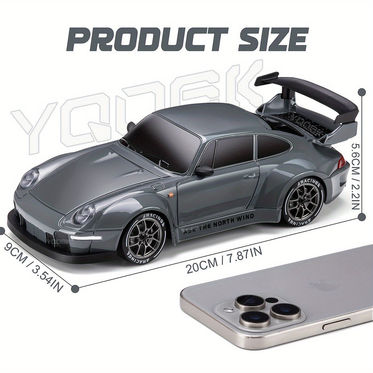 Rechargeable Remote-Control Drift Car with 2.4GHz Technology