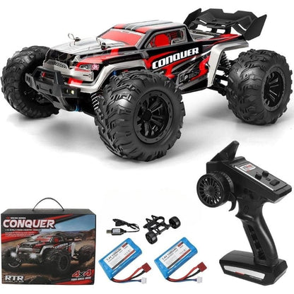 4x4 Remote Control Off-Road Car - Rechargeable, 50 km/h Speed