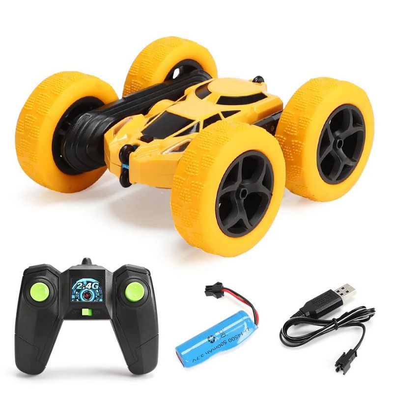 360° Remote-Controlled Drift Car – Rechargeable All-Terrain Stunt Vehicle