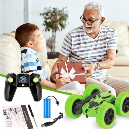 360° Remote-Controlled Drift Car – Rechargeable All-Terrain Stunt Vehicle