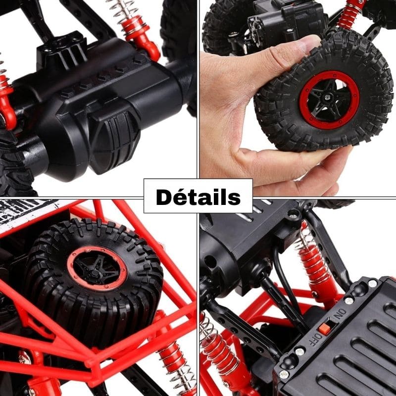 4x4 Remote Control Off-Road Vehicle for Children