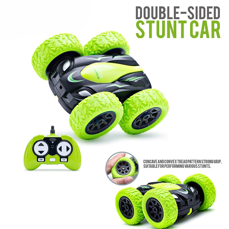 Remote-Controlled All-Terrain Vehicle with 360° Spin and LED Lights