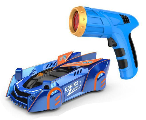 Gravity-Defying Remote-Control Car Toy for Stunts