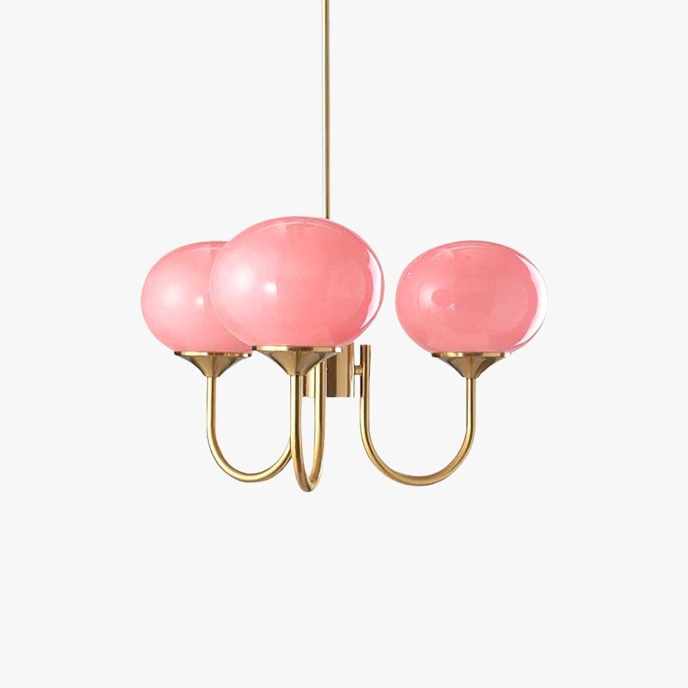 Contemporary Glass Globe Hanging Light Fixture